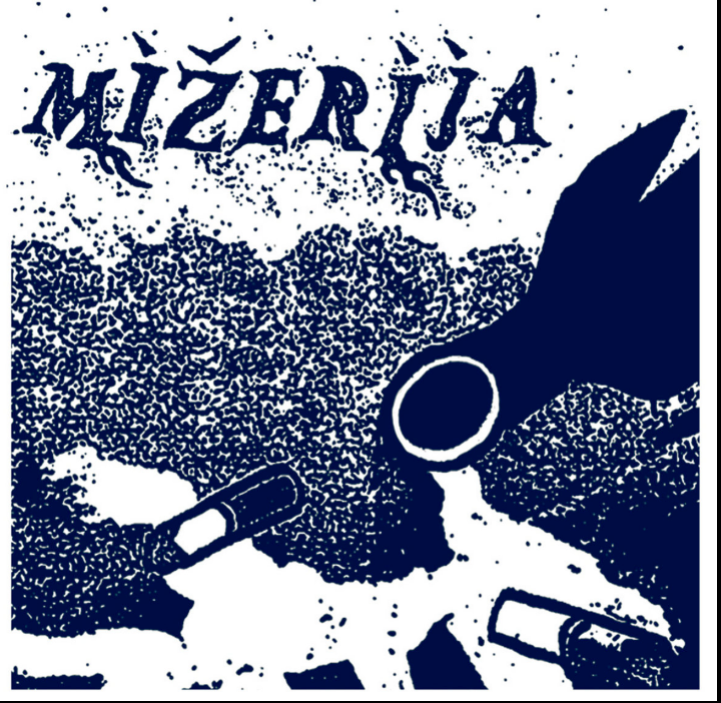 Mižerija - s/t 7" (covers slightly Damaged)
